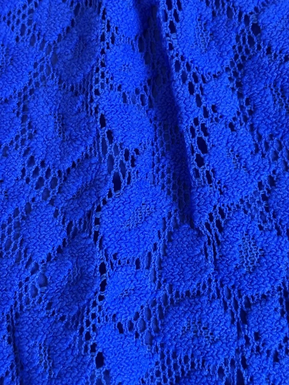 Lily Pulitzer Women’s 2X Cobalt Blue Lace Tiered Dress Excellent Condition - Picture 6 of 8